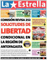 Portada de La Estrella de Loa (Chile)