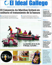 Portada de El Ideal Gallego (España)