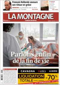 Portada de La Montagne (Francia)