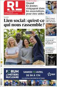 Portada de Le Republicain Lorrain (Francia)