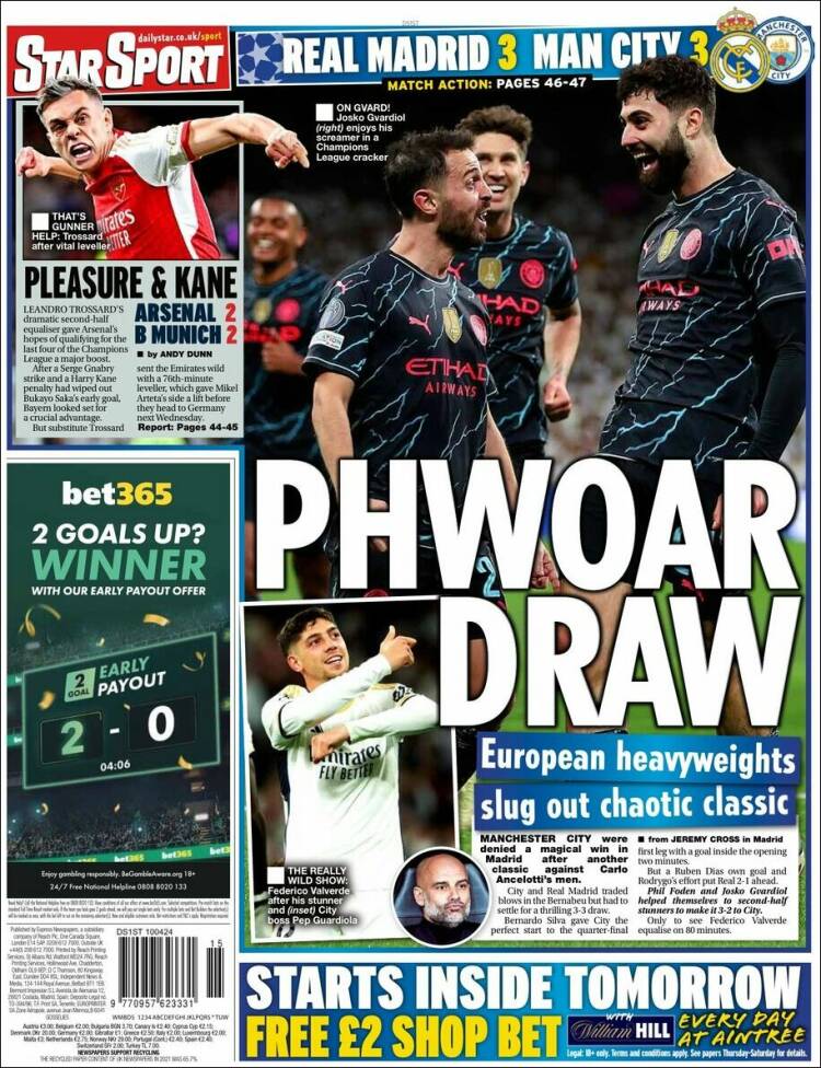 Portada de Star Sport (Reino Unido)