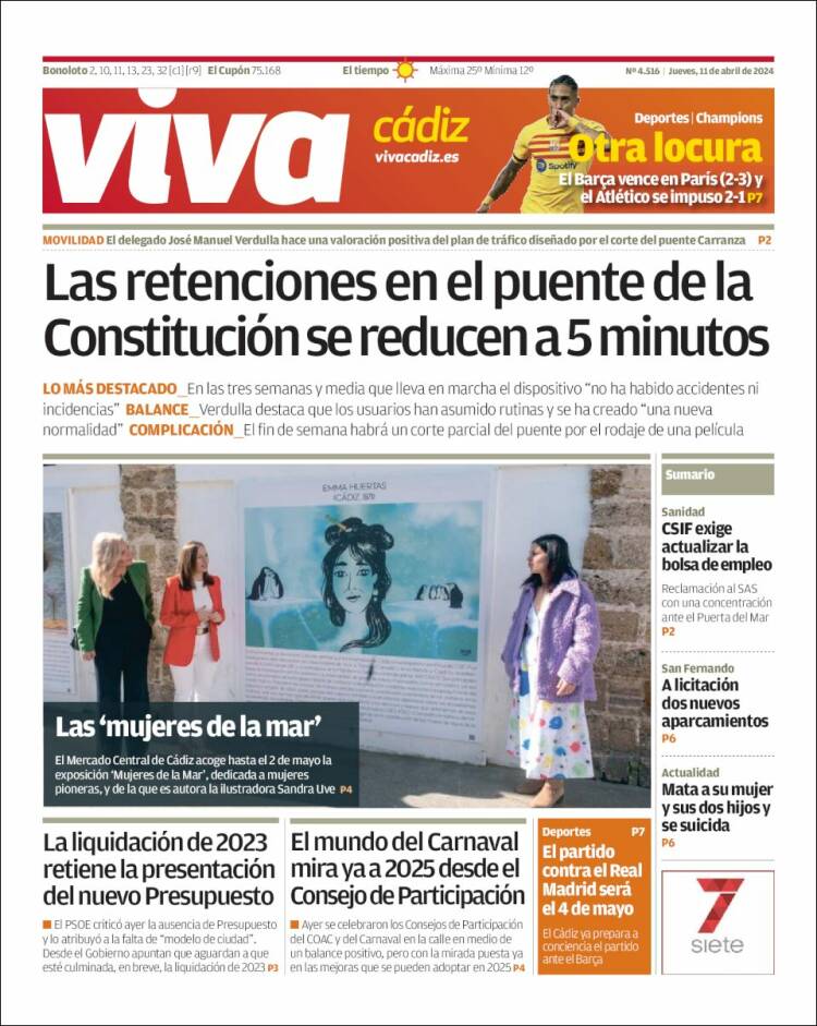 Portada de Información - Cadiz (España)