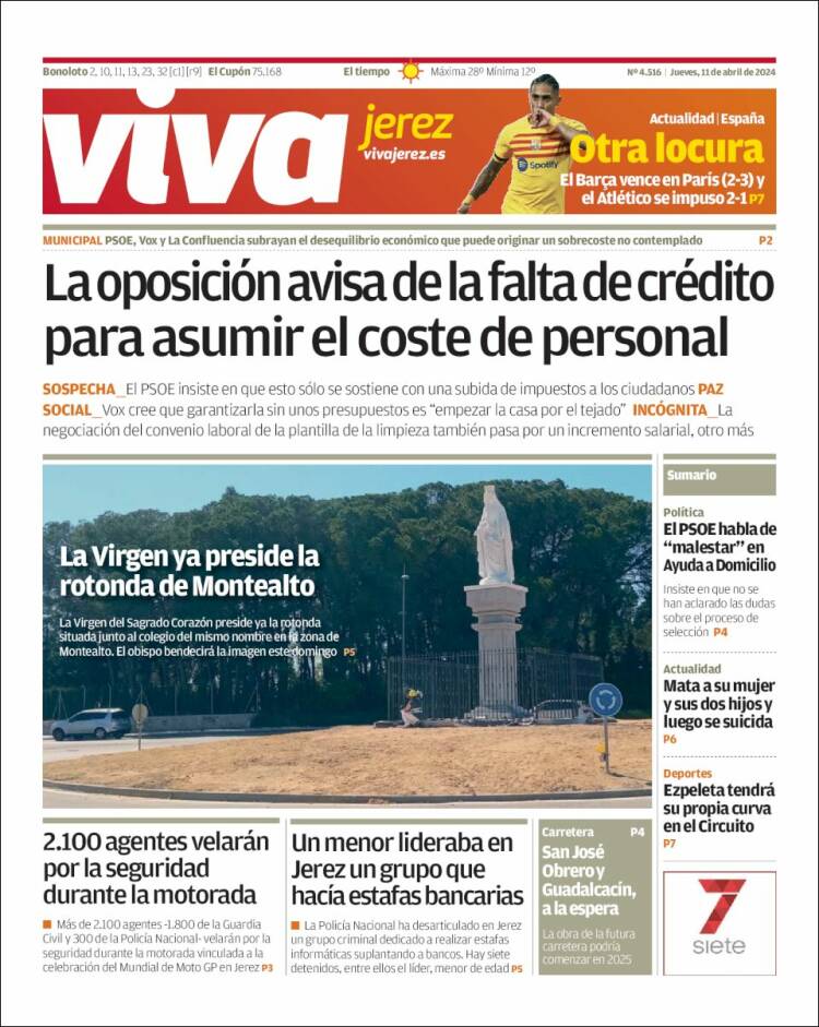 Portada de Información - Jerez (España)