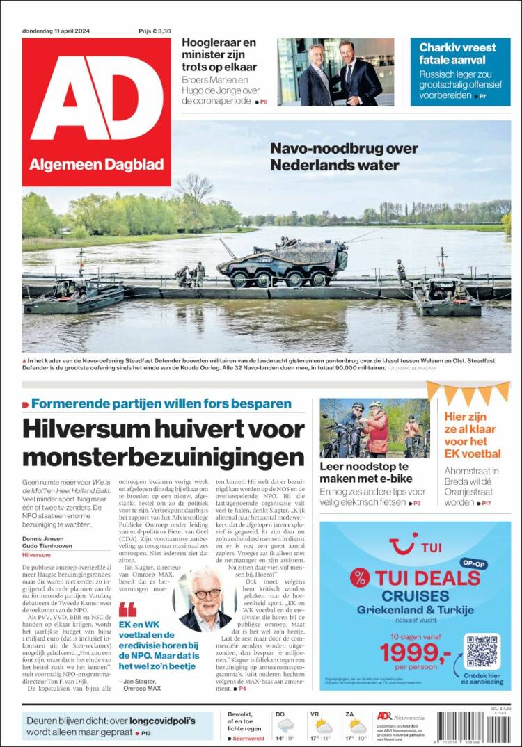 Portada de AD (Pa&iacute;ses Bajos)