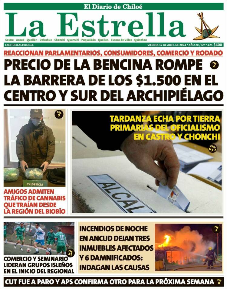 Portada de Estrella de Chiloé (Chile)
