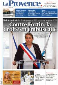 Portada de La Provence (Francia)