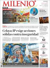 Portada de Milenio de León (M&eacute;xico)