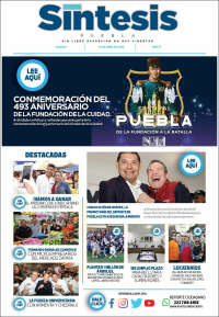 Portada de Síntesis - Puebla (M&eacute;xico)