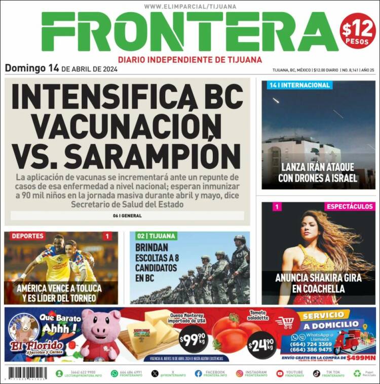 Portada de Frontera (Mexico)