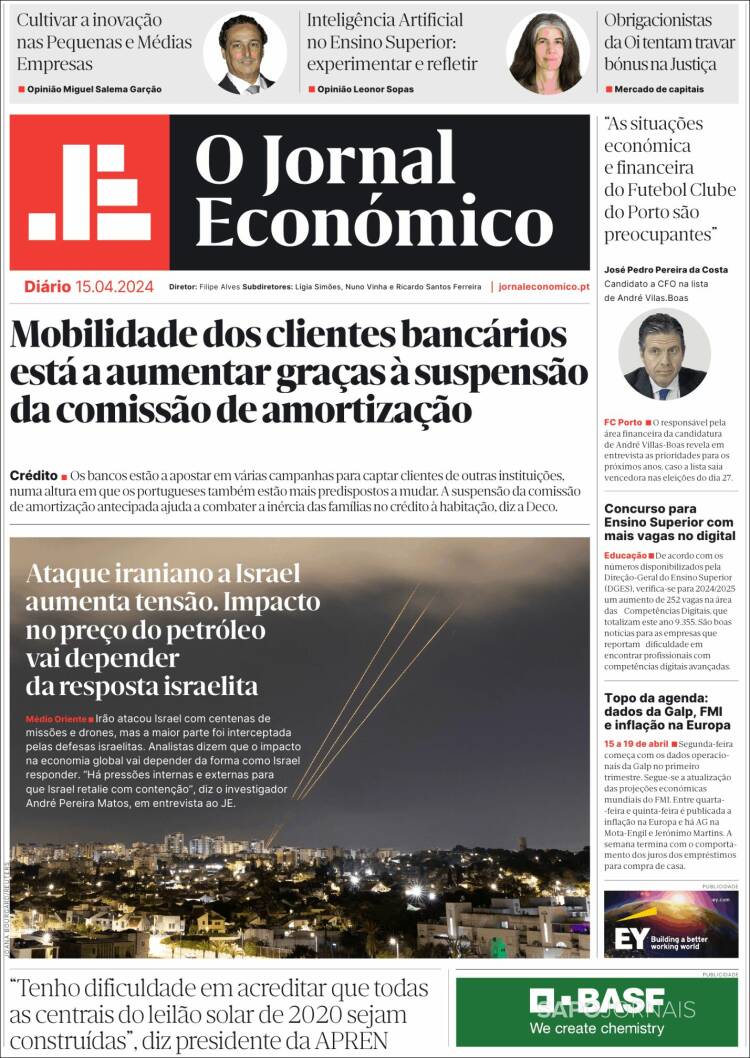 Portada de Oje (Portugal)