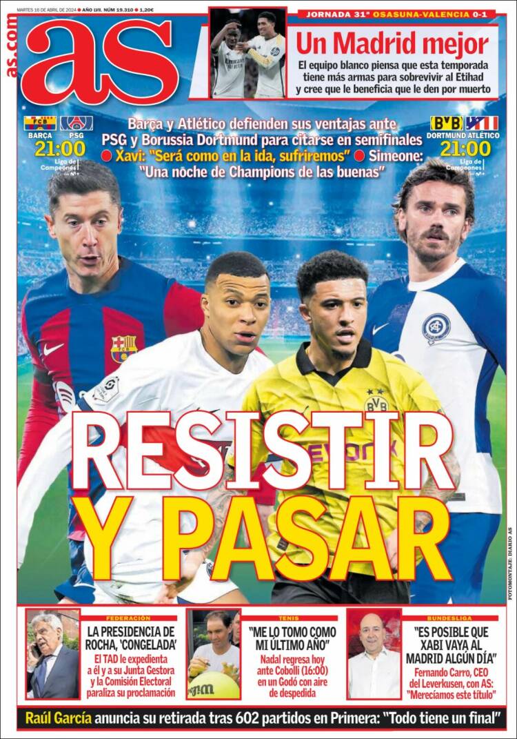 Portada de As (España)