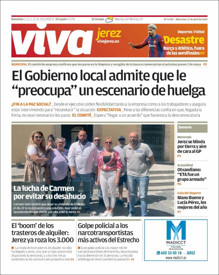 Portada de Información - Jerez (España)