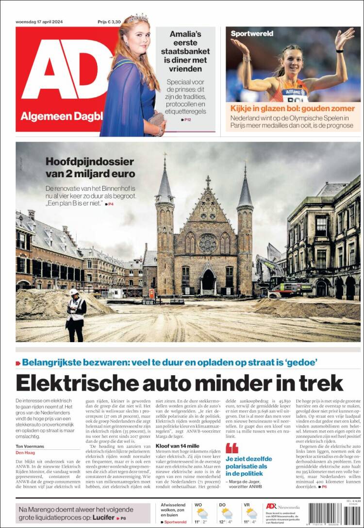 Portada de AD (Pa&iacute;ses Bajos)