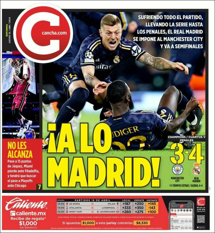 Portada de Cancha (M&eacute;xico)