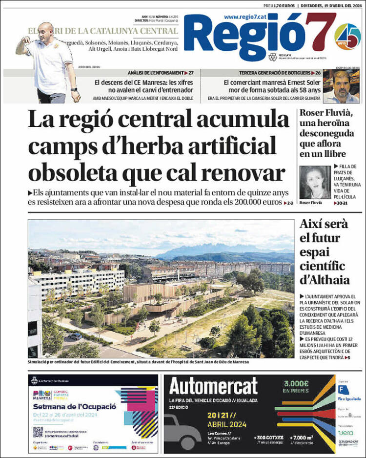 Portada de Regio7 (España)