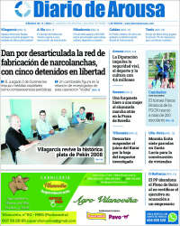 Portada de Diario de Arousa (España)