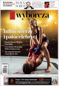 Portada de Gazeta Wyborcza (Pologne)