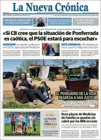 Portada de La Nueva Crónica (España)