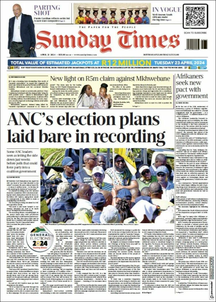 Portada de Hürriyet (Turqu&iacute;a)