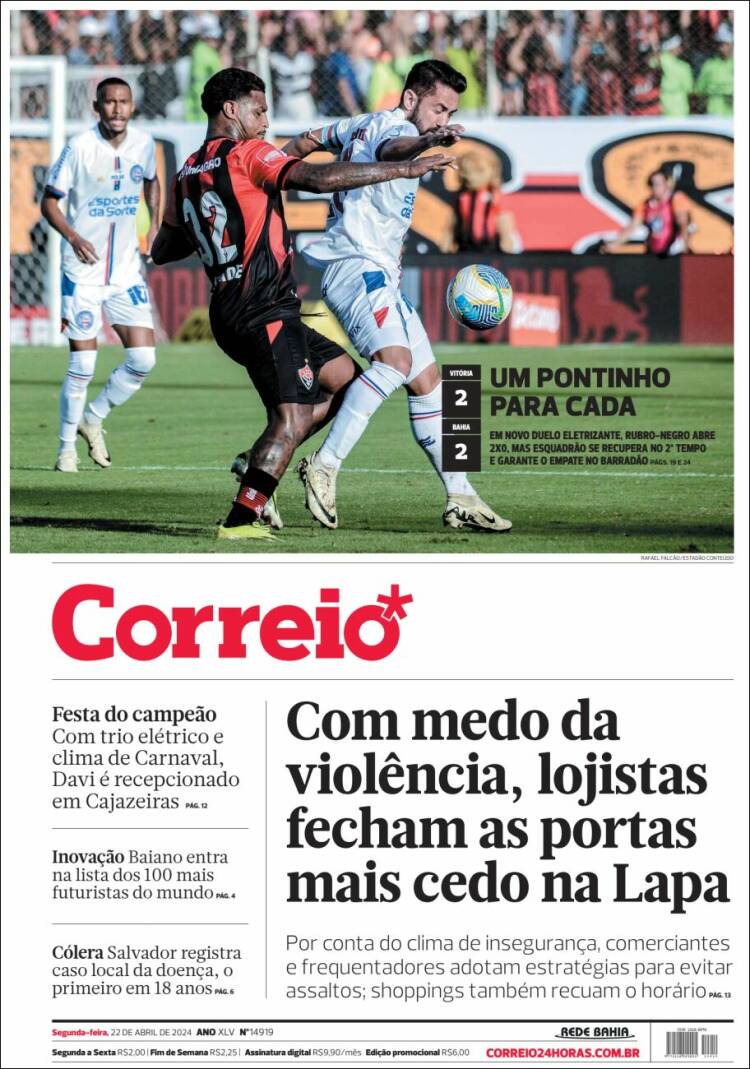 Portada de Correio* (Brasil)