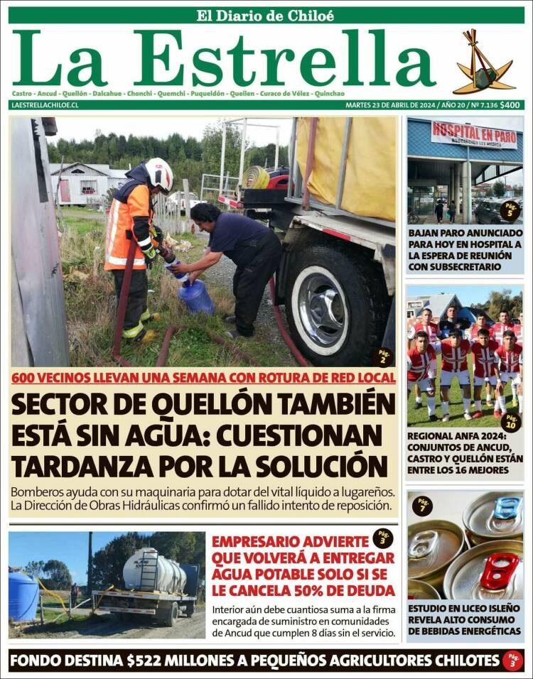 Portada de Estrella de Chiloé (Chile)