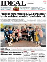 Portada de El Ideal de Jaén (España)