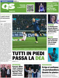 Portada de Quotidiano Sportivo (Italie)