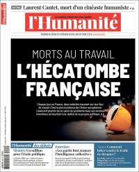 Portada de l'Humanite (France)