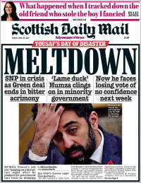 Portada de Scottish Daily Mail (United Kingdom)