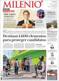 Portada de Milenio de León (M&eacute;xico)