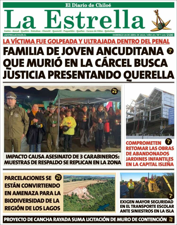 Portada de Estrella de Chiloé (Chile)