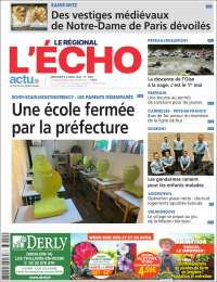 Portada de L'Echo de la Haute-Vienne (Francia)