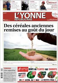 Portada de L'Yonne-Républicaine (Francia)