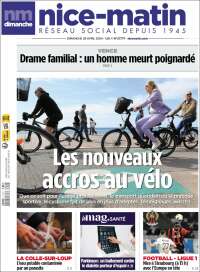 Portada de Nice-Matin (Francia)