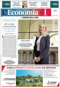 Portada de L'Economia (Italia)