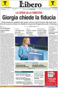 Portada de Libero (Italy)