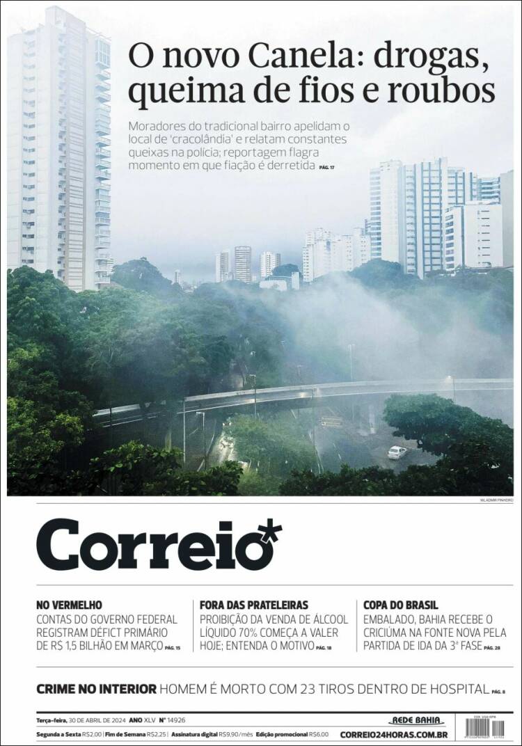 Portada de Correio* (Brasil)