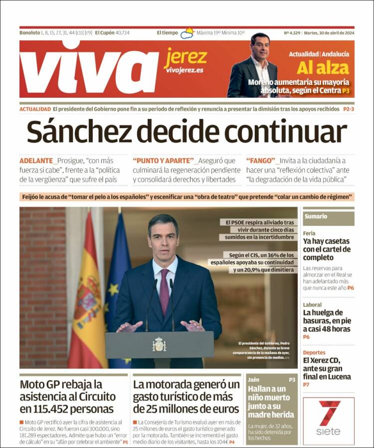 Portada de Información - Jerez (España)