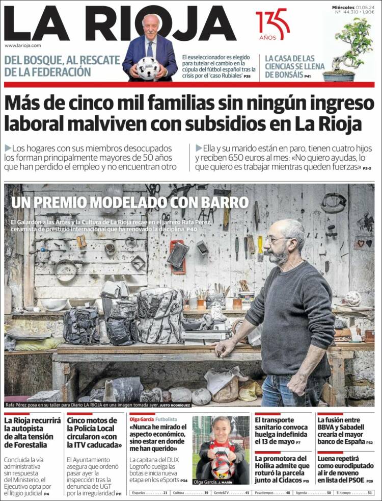 Portada de La Rioja (España)