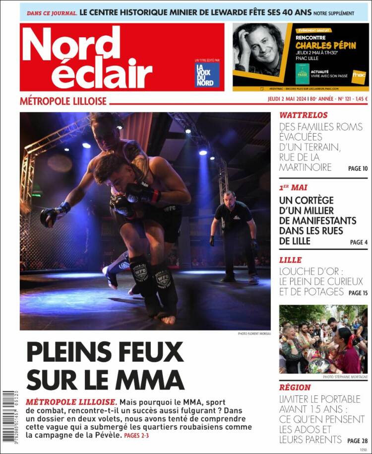 Portada de Nord Éclair (Francia)