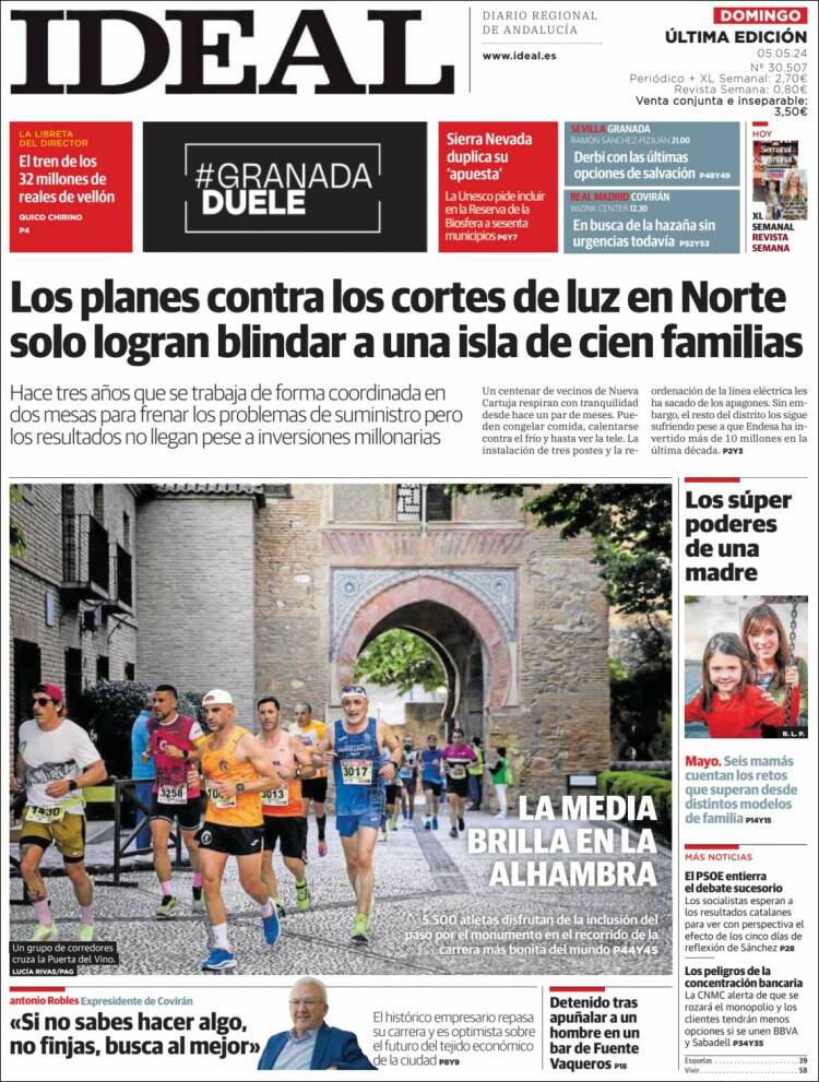Portada de Ideal (España)