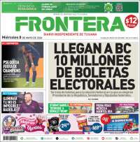 Portada de Frontera (Mexico)