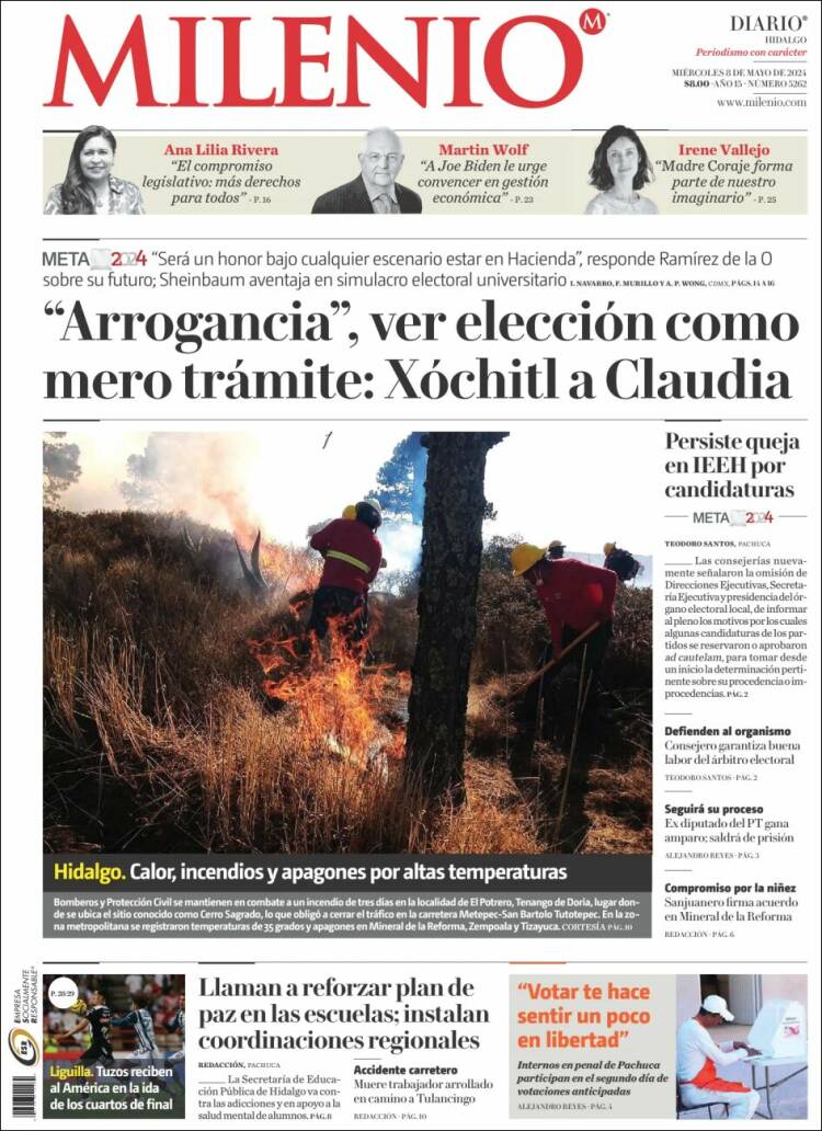 Portada de Milenio de Hidalgo (México)