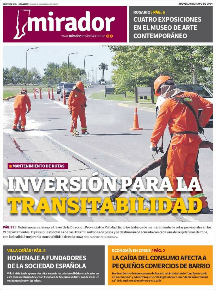 Portada de Mirador Provincial (Argentina)