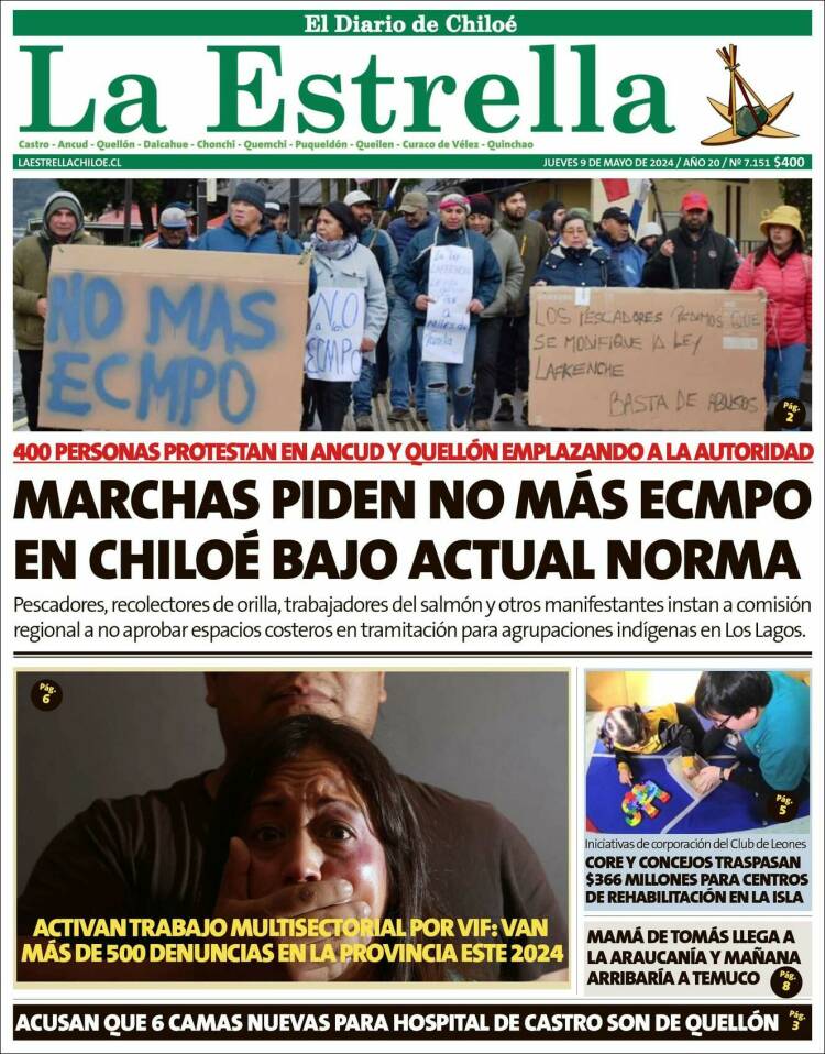 Portada de Estrella de Chiloé (Chile)