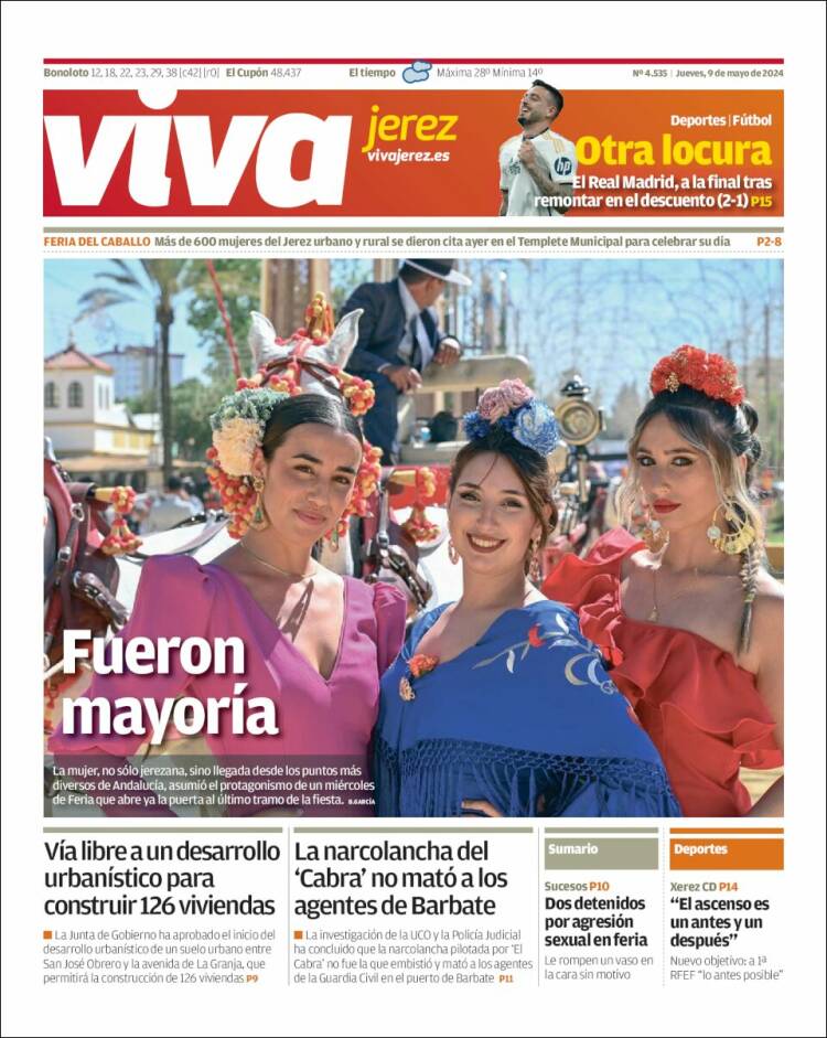 Portada de Información - Jerez (España)