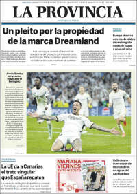 Portada de La Provincia (España)