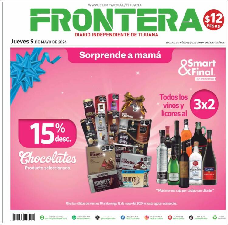Portada de Frontera (M&eacute;xico)