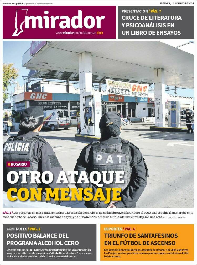 Portada de Mirador Provincial (Argentina)