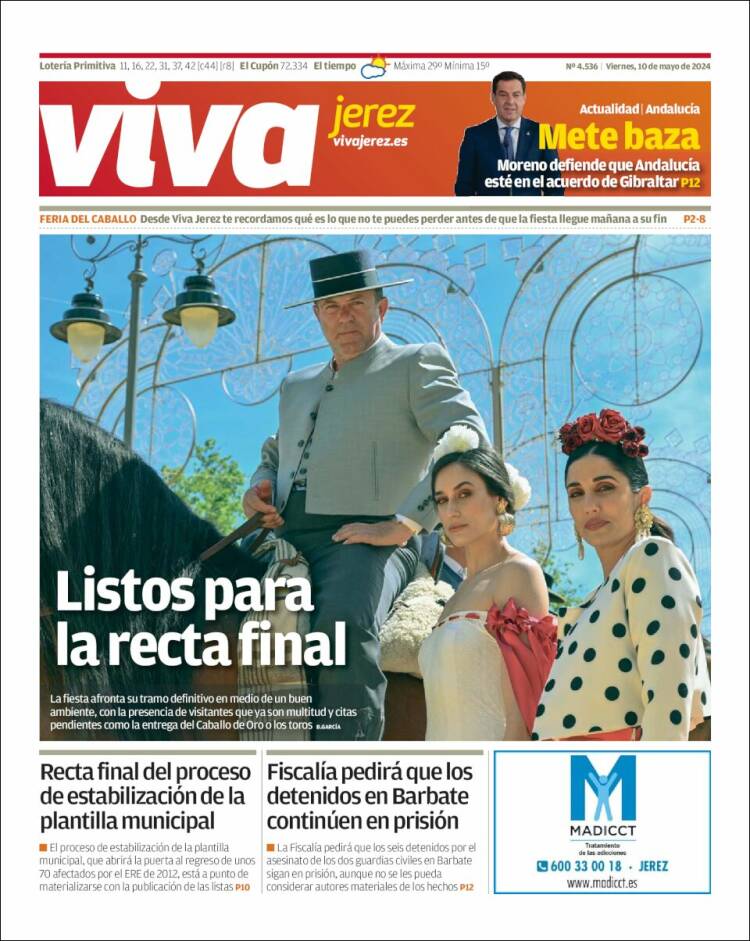 Portada de Información - Jerez (España)